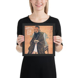Framed poster - Framed poster -  Confucius - The Worlds Teacher - Political and Spiritual Master - Confucianism - China - "Wheresoever you go, go with all your heart." IMAGES OF GOD
