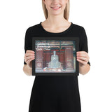 Framed poster - Framed poster -  Confucius temple in Qufu - The Worlds Teacher - Political and Spiritual Master - Confucianism - China IMAGES OF GOD