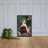 Framed poster - Goddess Radha - Companion of Krishna, symbol of Love, Humility and Loyalty IMAGES OF GOD