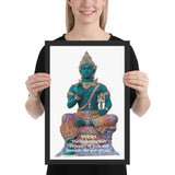 Framed poster - INDRA -  'The Lightning bolt' - Hinduism IMAGES OF GOD