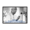 Framed poster - Jiddu Krishnamurti - Independent Spiritual Master - India IMAGES OF GOD