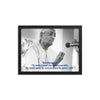 Framed poster - Jiddu Krishnamurti - Independent Spiritual Master - India IMAGES OF GOD