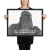 Framed poster - Lao Tzu - Chinese Sage, Philosopher and Teacher - Founder of Taoism - China IMAGES OF GOD