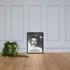 Framed poster - Meher Baba - "Happiest is he who expects no happiness from others."  - Hinduism -  India IMAGES OF GOD