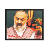 Framed poster - Padre Pio - Italy - Catholic Church IMAGES OF GOD