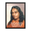 Framed poster - Paramahansa Yogananda - Indian yogi and guru - Kriya Yoga - Hinduism IMAGES OF GOD