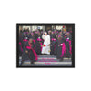 Framed poster - Pope Francis in Kenya, Africa with Bishops - Catholic Church IMAGES OF GOD