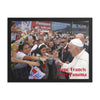 Framed poster - Pope Francis visits Panama - Central America - in 2019 - Catholic Church IMAGES OF GOD