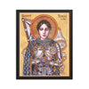 Framed poster - Saint Joan of Arc - France IMAGES OF GOD