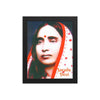 Framed poster - Sarada Devi - Spiritual companion of Sri Ramakrishna - Hinduism IMAGES OF GOD
