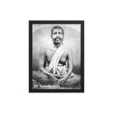 Framed poster - Sri Ramakrishna in the bliss of meditation IMAGES OF GOD