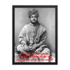 Framed poster - Swami Vivekananda - India - Vendanta - Hinduism IMAGES OF GOD