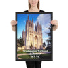 Framed poster - The Cathedral Church of Saint Peter and Saint Paul - WA DC IMAGES OF GOD