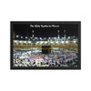 Framed poster - The Holy Kaaba in Mecca (Saudi Arabia) is a building at the center of Islam's most important mosque. IMAGES OF GOD