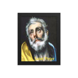 Framed poster - The Penitent Saint Peter by El Greco - Catholic Church IMAGES OF GOD