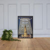 Framed poster - The Sacred Mosque - (Great Mosque of Mecca) - Door of the Ka'bah - Mecca - Islam IMAGES OF GOD