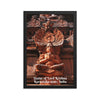 Framed poster Statue of Lord Krishna  Krishna - Hinduism IMAGES OF GOD