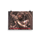 Photo paper poster - Krishna and Radha in Divine Love IMAGES OF GOD