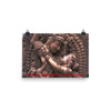 Photo paper poster - Krishna and Radha in Divine Love IMAGES OF GOD