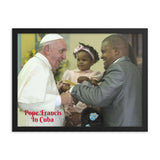 Pope Francis greets a family at Our Lady of the Assumption Cathedral, Santiago de Cuba - Catholic Church IMAGES OF GOD