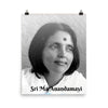 Poster  - Hindu Saint Ananda Mayi Ma - or Bliss permeated Mother - ID-MA-1012 IMAGES OF GOD