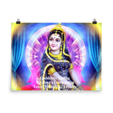 Poster - Godddess Radha - Kishna's Companion - symbol of Love, Humility, Loyalty IMAGES OF GOD