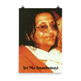 Poster - Hindu Saint Ananda Mayi Ma - or Bliss permeated Mother - ID-MA-1004 IMAGES OF GOD