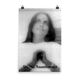 Poster - Hindu Saint Ananda Mayi Ma - or Bliss permeated Mother - ID-MA-1010 IMAGES OF GOD