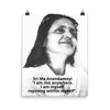 Poster - Hindu Saint Ananda Mayi Ma - or Bliss permeated Mother - ID-MA-1028 IMAGES OF GOD