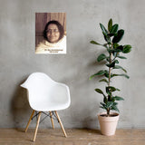 Poster - Hindu Saint Ananda Mayi Ma - or Bliss permeated Mother - ID-MA-1030 IMAGES OF GOD
