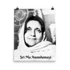 Poster - Hindu Saint Ananda Mayi Ma - or Bliss permeated Mother- ID-MA-1002 IMAGES OF GOD