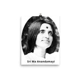 Poster - Hindu Saint Ananda Mayi Ma - or bliss permeated Mother - ID-MA-1005 IMAGES OF GOD
