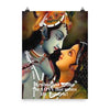 Poster - Krishna and Radha - The LOVE that unites the Universe! IMAGES OF GOD
