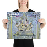 Poster - Lord Ganesh Fills Your Home With Prosperity & Fortune - Success!!! - Hinduism IMAGES OF GOD