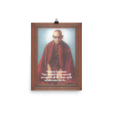 Poster - Mahasi Sayadaw - was a Burmese Theravada  monk - Buddhism IMAGES OF GOD