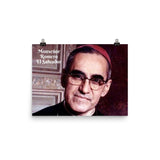 Poster - Monseñor Romero - Catholic - El Salvador - a Martyr IMAGES OF GOD