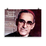 Poster - Monseñor Romero - Catholic - El Salvador - a Martyr IMAGES OF GOD
