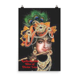 Poster - RadhaKrishn - Bliss of Divine Love - Vaishnavism  - Hinduism IMAGES OF GOD