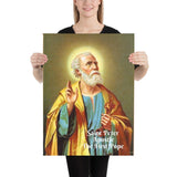 Poster - Saint Peter - Apostle - First Pope - Christianity - Catholicism IMAGES OF GOD