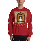 Sweatshirt - Gildan 18000 - The Taj Majal  - The Jewel of Muslim  art in India  - Islam IMAGES OF GOD