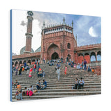 Printed in USA - Canvas Gallery Wraps - Main gate of Jama Masjid Msoque, Delhi, India - Islam