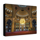 Printed in USA - Canvas Gallery Wraps -  Kocatepe Mosque interior in the evening - Ankara, Turkey - Islam