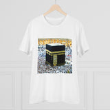 Organic Creator T-shirt - EU Print - Unisex - Hajj pilgrimage to Kaaba - the "House of Allah", in the sacred city of Mecca UAE ID#1