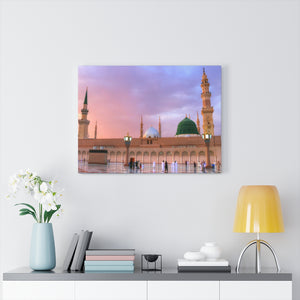 Printed in USA - Canvas Gallery Wraps - Prophet Mohammed Mosque, Al Masjid an Nabawi - Medina - UAE - Islam