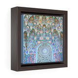 Square Framed Premium Canvas - St.Petersburg, Russia Mosque
