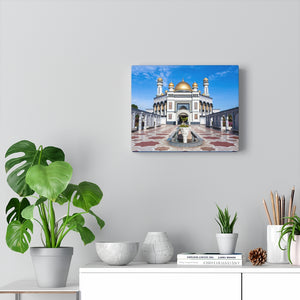 Printed in USA - Canvas Gallery Wraps - Jame Asr Hassanil Bolkiah Mosque - Brunei, Asia - Islam