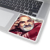 Square Stickers - Neem Karoli Baba Hindu Saint - "Love all men as God, even if they hurt you or shame you."