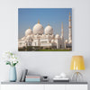 Printed in USA - Canvas Gallery Wraps - Sheikh Zayed Mosque - Capacity 122,000 - Islam religion - Abu Dhabi UAE