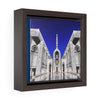 Square Framed Premium Canvas - Sultan Qaboos Grand Mosque - Oman - Islam