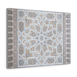 Printed in USA - Canvas Gallery Wraps  for Home Decor Tiles - Oriental ornament at the Grand Mosque in Kuwait City - Islam